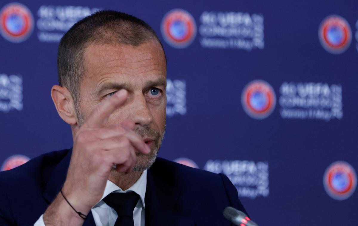 Aleksander Čeferin Uefa | Kako se bo zdaj odzval Aleksander Čeferin, ki je predsednik Uefe? | Foto Reuters