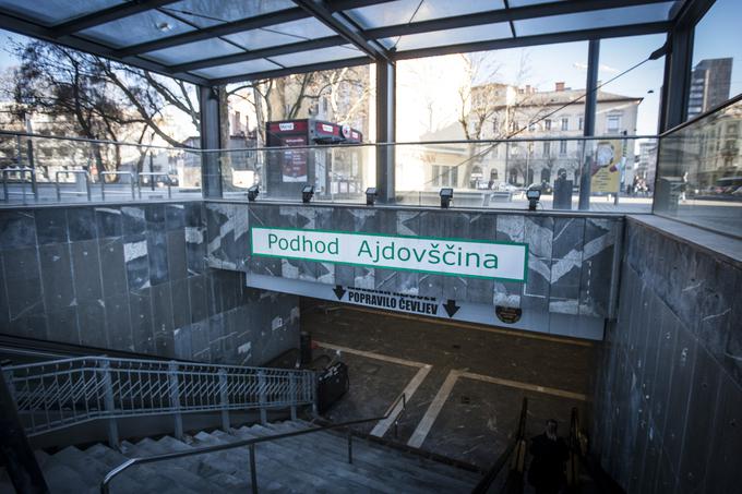 Podhod Ajdovščina Ljubljana | Foto: Bojan Puhek
