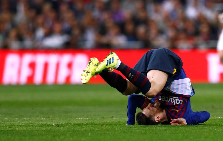 Lionel Messi Lionelu Messiju tokrat ni šlo. | Foto: Reuters