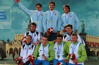 VIDEO: Medalja kanuistov po letu 2004: Na cilju jih je zmotila piščalka sodnika