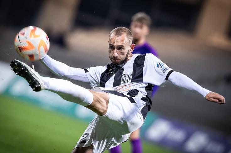 Takratni napadalec Rogaške Oliver Kregar je v 87. minuti izenačil na 1:1. Nekdanji up Olimpije danes nastopa za avstrijskega drugoligaša Hertha Wels. | Foto: Jure Banfi
