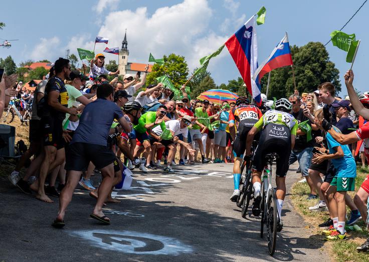 Trška gora bo tudi letos del zadnje etape dirke Po Sloveniji. | Foto: Vid Ponikvar