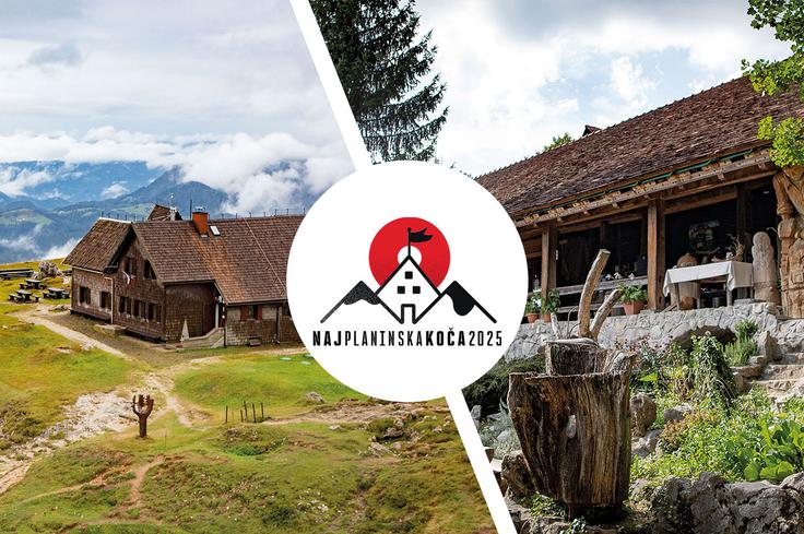 Zmagovalki lanske sezone: Krekova koča na Ratitovcu – Naj visokogorska planinska koča 2025 in Lavričeva kloča na Gradišču – Naj planinska koča 2025 | Foto: 