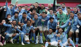 Manchester City še četrtič zapored do ligaškega pokala