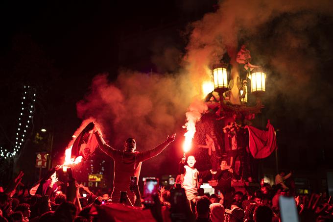 maroški navijači Barcelona | Foto: AP / Guliverimage