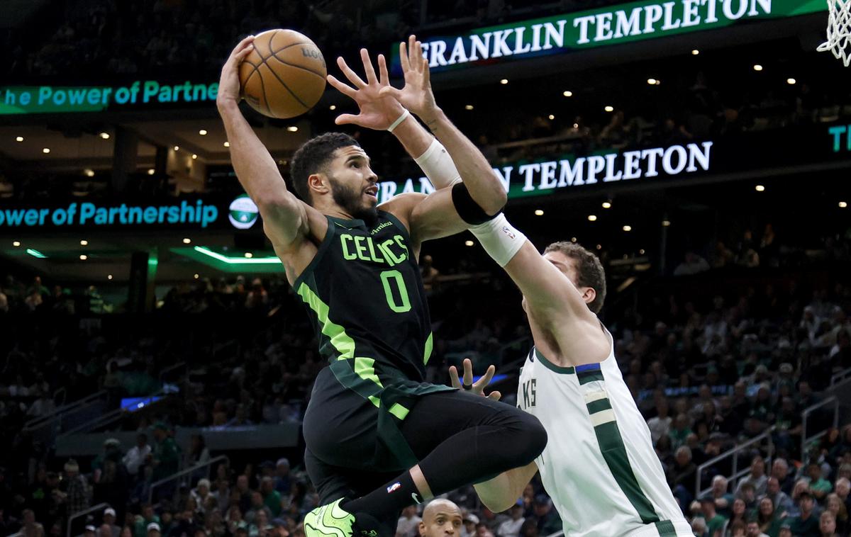 Jayson Tatum | Pri Bostonu je blestel Jayson Tatum. | Foto Guliverimage