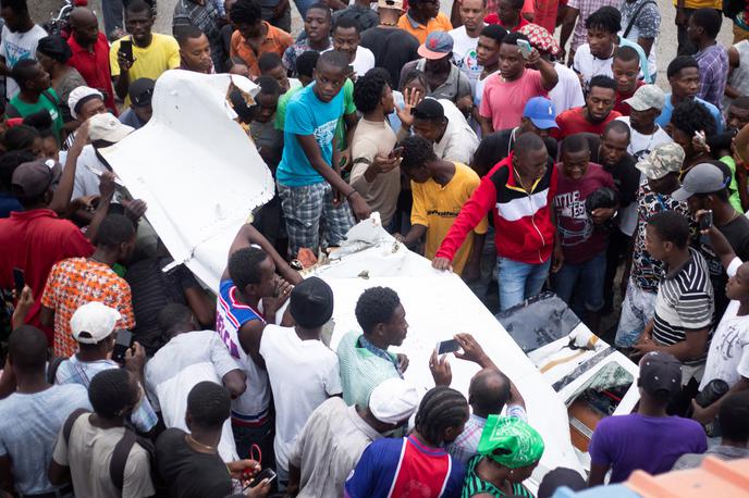 Haiti, letalska nesreča | V nesreči je umrlo najmanj šest oseb, poročajo tuje agencije.  | Foto Reuters