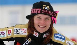 Faričeva končala sezono