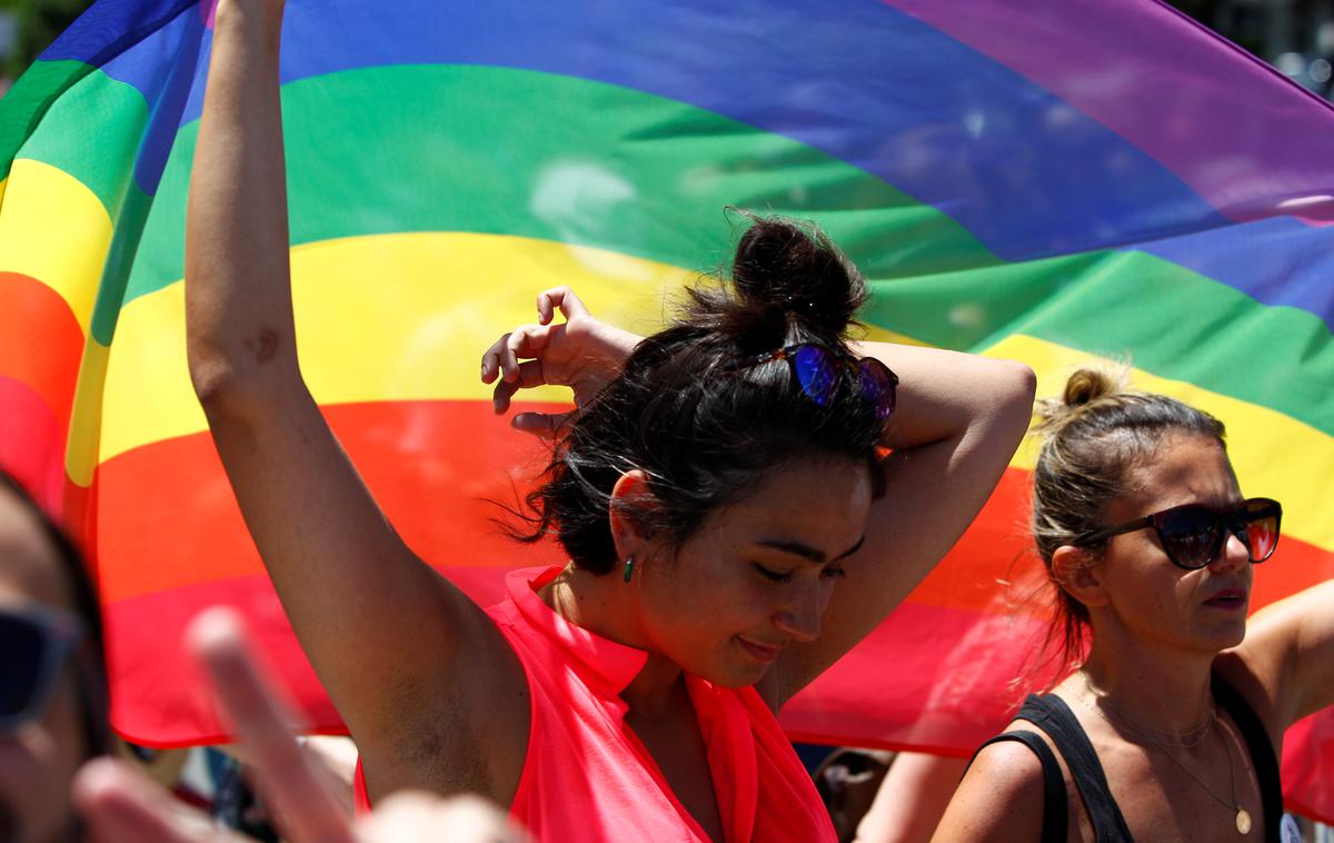 Parada ponosa v Skopju | Foto Reuters