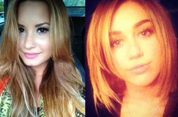 Demi in Miley z novima pričeskama