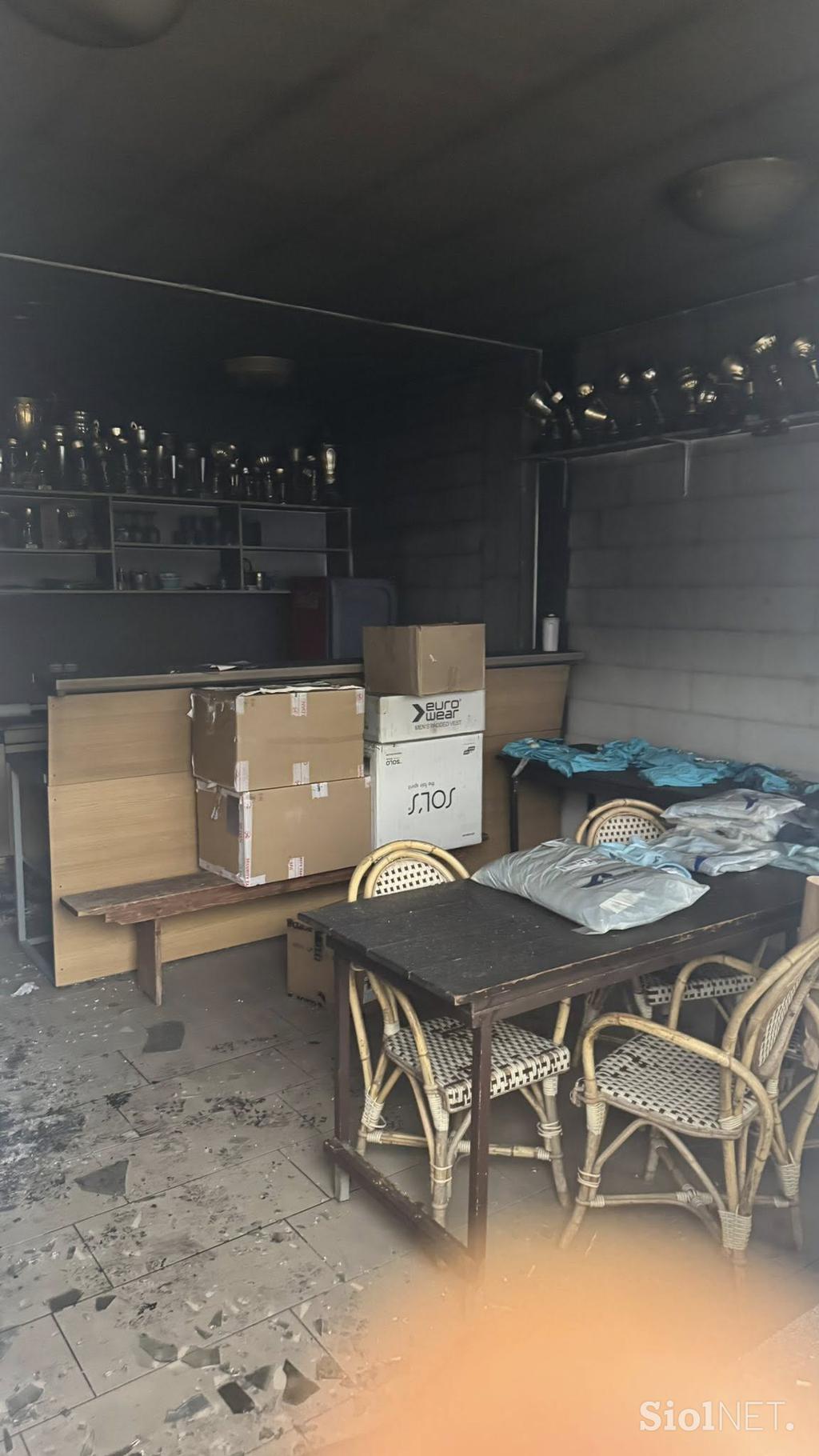 NK Kamnik, vlom in požig