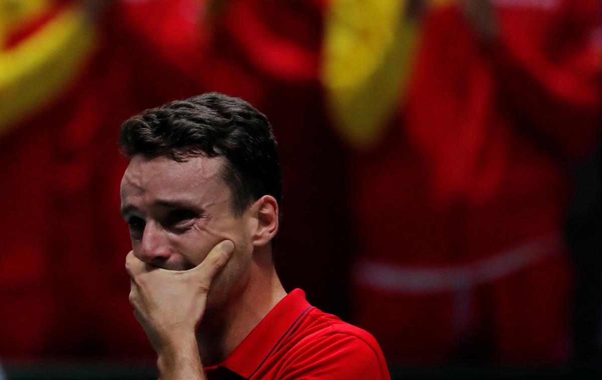 Rafael Nadal | Dva dni po smrti svojega očeta Roberto Bautista Agut vrnil v ekipo in ji pomagal. | Foto Reuters