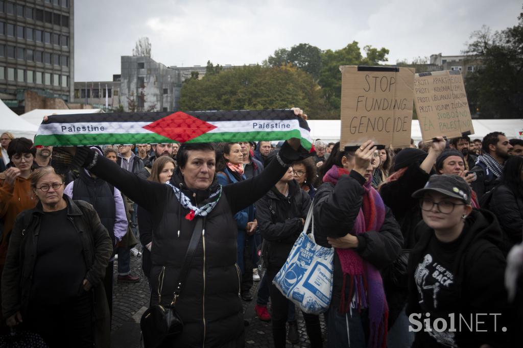 Shod v podporo Palestini