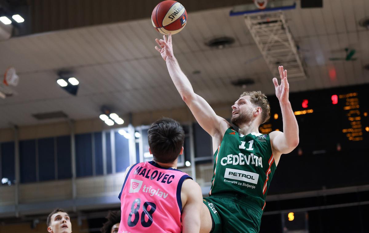 liga ABA Cedevita Olimpija Mega Jaka Blažič | Jaka Blažič je dal že v prvi četrtini 10 točk. | Foto Filip Barbalić