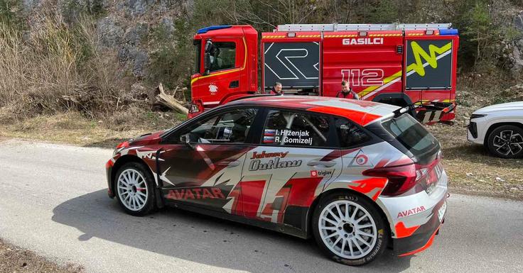 Ivan Hrženjak letos v novem hyundaiu i20 rally2. Na prvih dirkah je pokazal zavidljivo hitrost, konec tega ga čaka reli Rebenland v Avstriji. | Foto: AMTK Velenje