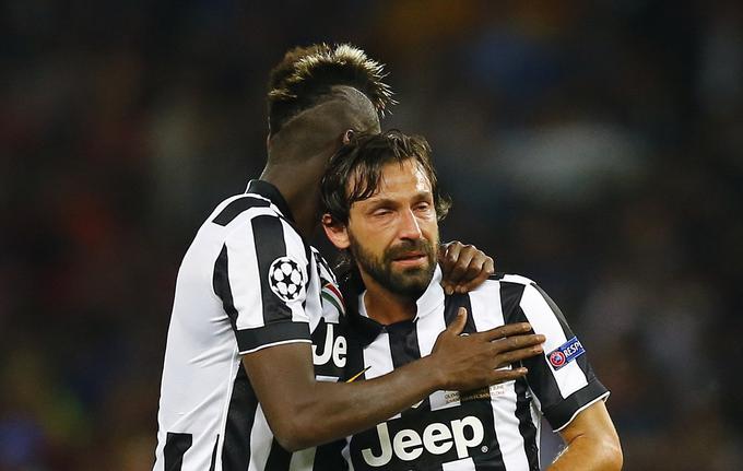 Tako Paul Pogba, s katerim so potem pri Juventusu zaslužili 105 milijonov evrov, kot Andrea Pirlo sta v Torino prišla zastonj. | Foto: Reuters