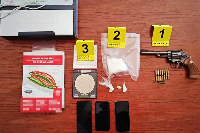 kokain | Stvari, ki so jih hrvaški policisti našli pri Stipetu M. | Foto Hrvaška policija