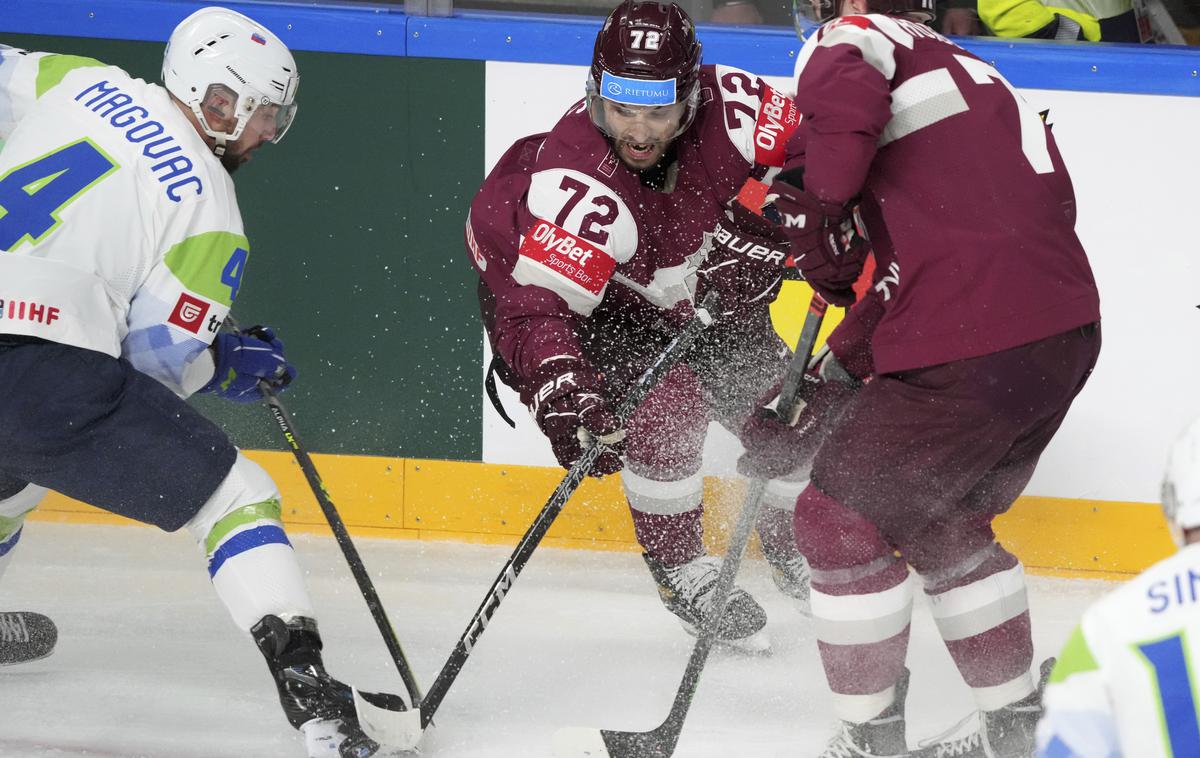 Slovenija, Lativija | Slovenski hokejisti so proti Latviji izgubili z 2:5. | Foto Guliverimage