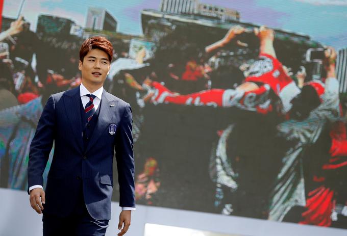 Ki Sung-yueng je kapetan Južne Koreje in eden izmed njenih glavnih obrazov. | Foto: Reuters