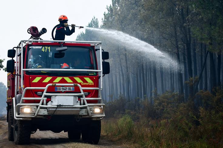 Francija, požari | Foto: Reuters