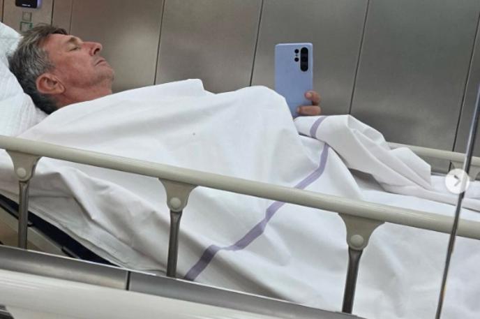 Borut Pahor, nekdanji predsednik | Borut Pahor je objavil fotografijo iz UKC Ljubljana.  | Foto Instagram/Borut Pahor