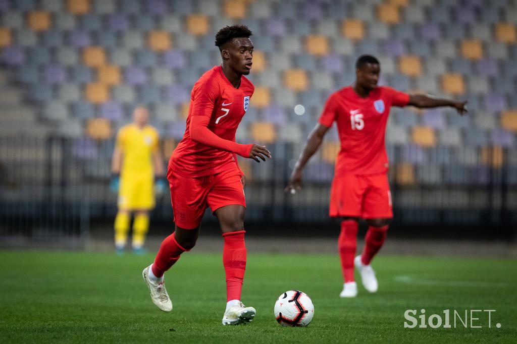 Slovenija : Anglija, slovenska nogometna reprezentanca u21