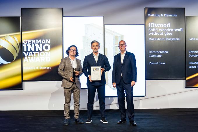 Marko Lukić in Martin Hladnik_German Innovation Award_1_Foto_GRAND VISIONS | Foto: Grand Visions / Lumar IG