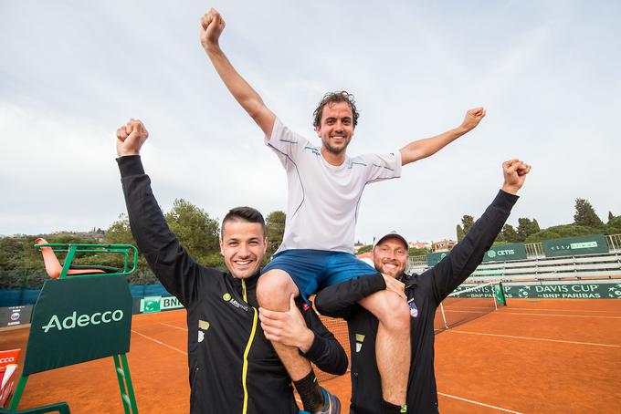 Na Davisov pokal ima Nik Razboršek lepe spomine. | Foto: Sportida