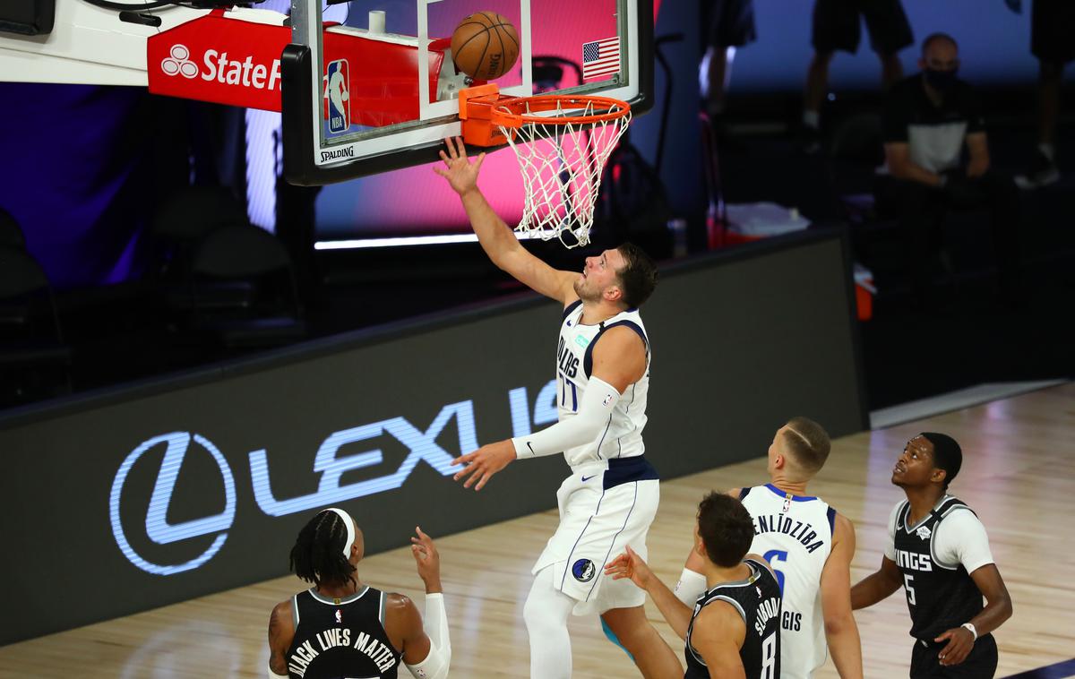 Luka Dončić | Luka Dončić tudi po vrnitvi lige NBA navdušuje z vrhunskimi predstavami. | Foto Getty Images