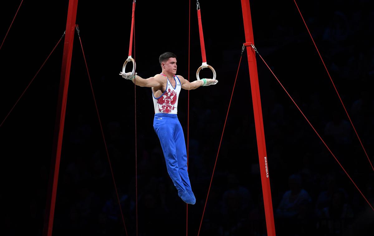 Nikita Nagornij, krogi | Rus Nikita Nagornij je osvojil prvo zlato odličje na EP. | Foto Getty Images