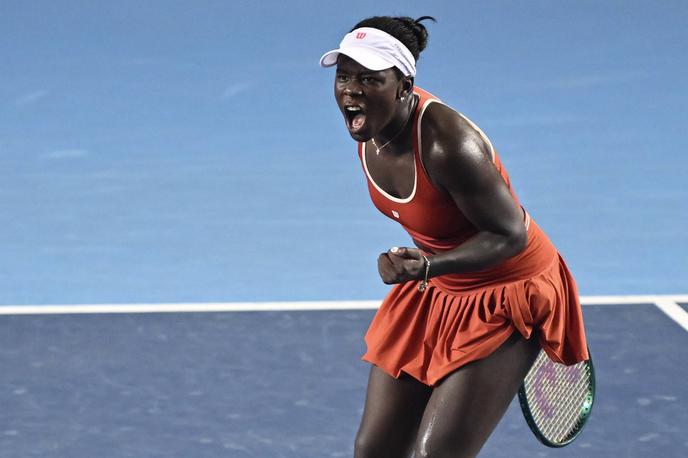 Victoria Mboko | Victoria Mboko je v polfinalu ugnala Jeleno Ostapenko. | Foto Guliverimage