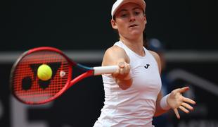 Tamara Zidanšek še naprej blesti v Lozani