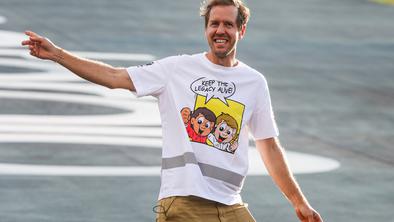 Vettel drži pesti, da letos prvak postane Hamilton