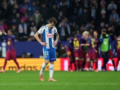 Vratar Barcelone spravljal v obup Espanyol, Real Madrid zaostaja že sedem točk