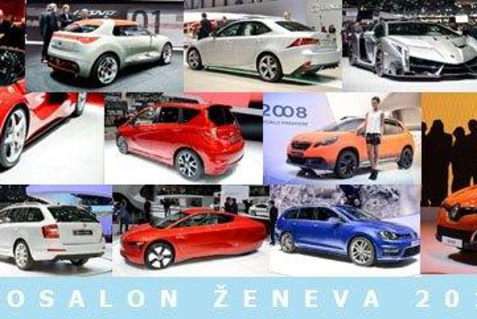 Avtosalon Ženeva 2013 - glavne zvezde