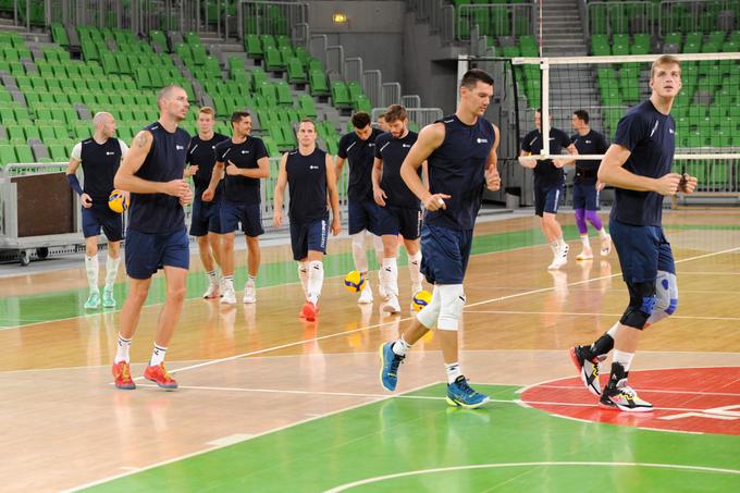 slovenska odbojkarska reprezentanca | Foto: Aleš Oblak