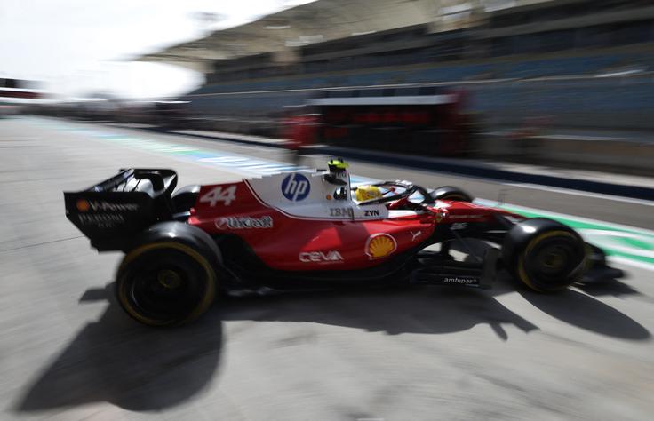 Lewis Hamilton (Ferrari) | Foto: Reuters