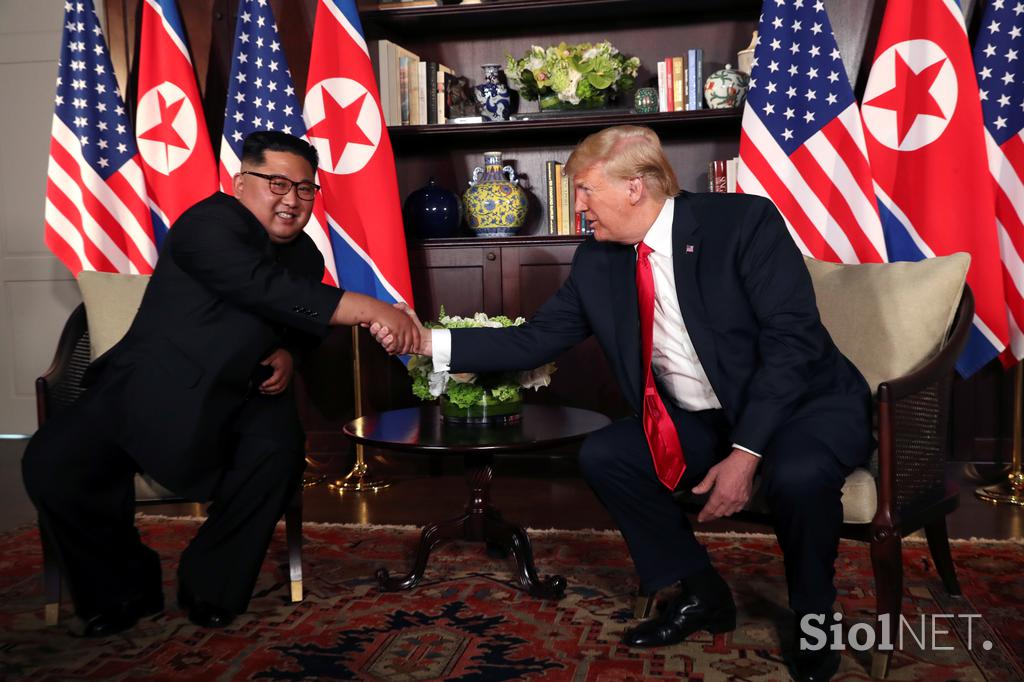 Srečanje Donalda Trumpa in Kim Jong-una v Singapurju