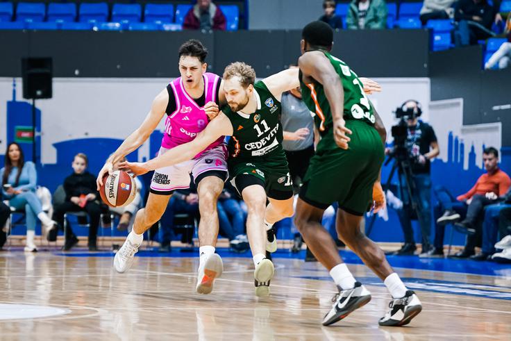 Zmaji so ugnali Mego. | Foto: ABA League j.t.d./Dragana Stjepanović