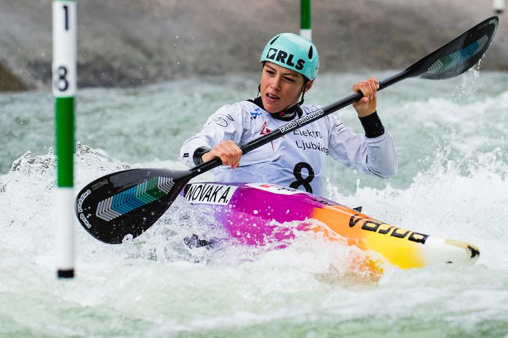 Ajda Novak je osvojila bron. | Foto: Grega Valančič / Sportida