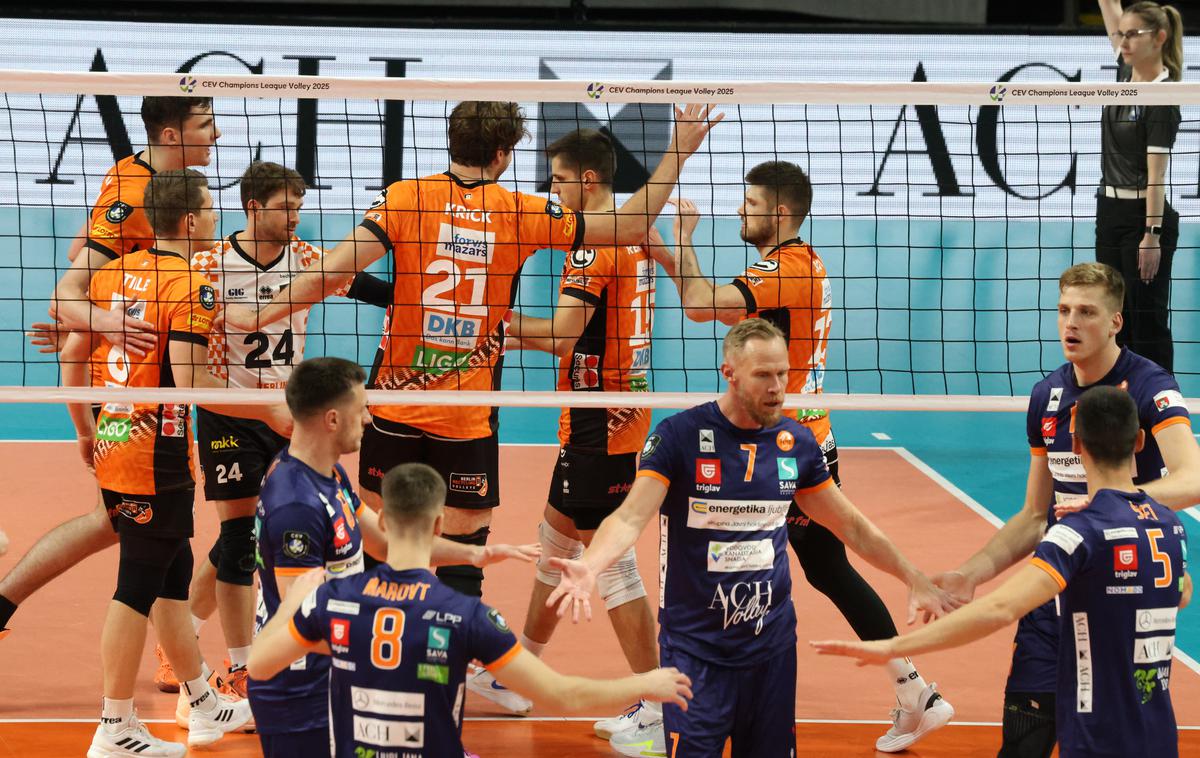 Berlin : ACH Volley Ljubljana | Odbojkarji ACH Volley Ljubljana bodo v četrtek v Tivoliju igrali peto tekmo lige prvakov, gostili bodo nemškega prvaka z Berlina. | Foto Guliverimage