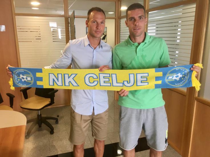 Luka Žinko in Dejan Kelhar sta pomagala Celjanom do pete zmage v tej sezoni. | Foto: NK Celje