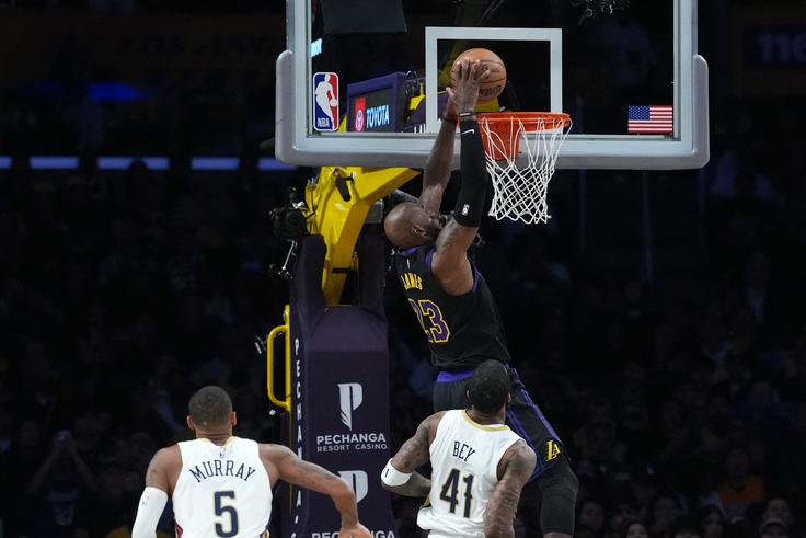 LeBron James je dosegel 21 točk. | Foto: Reuters