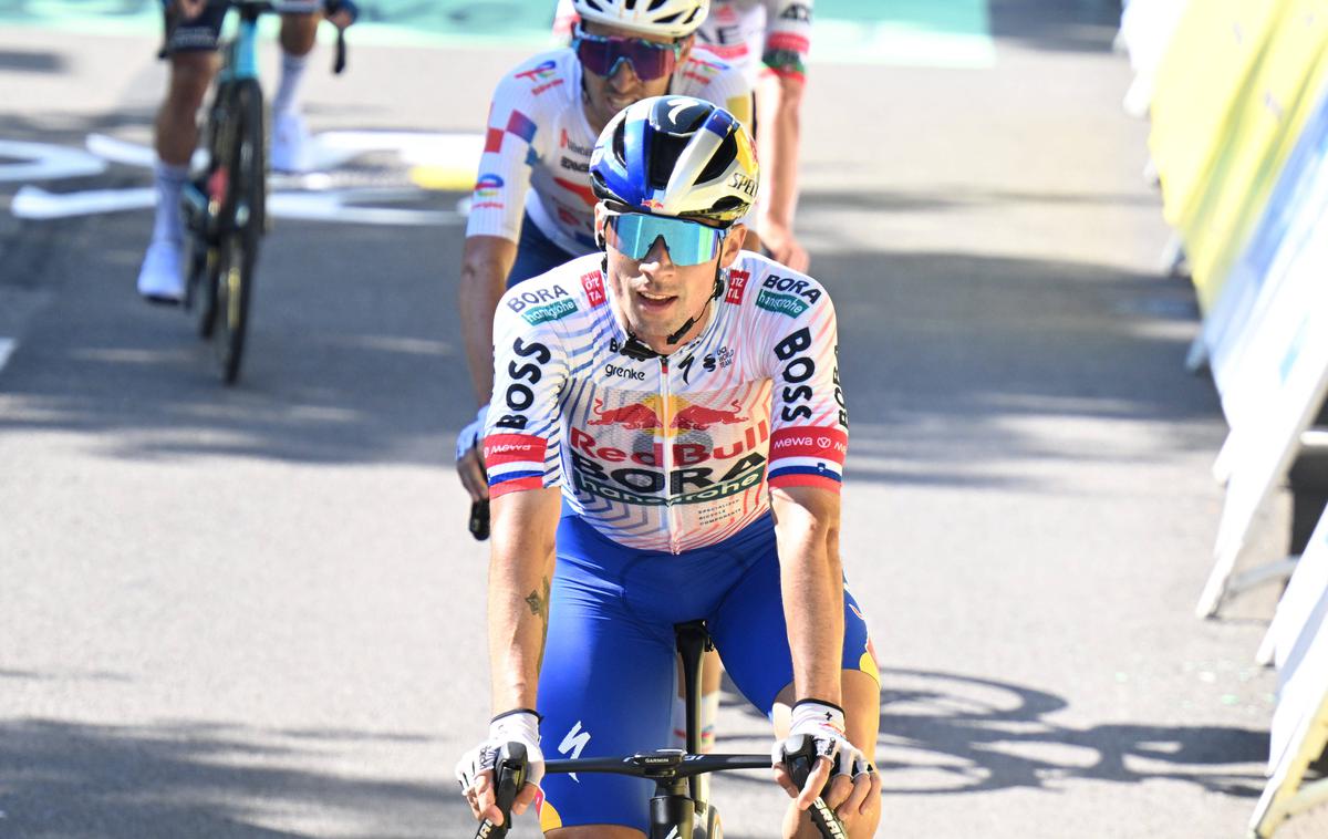 Primož Roglič | Primož Roglič je v zaključku šeste etape izgubil dodatnih pet sekund. Za rumeno majico zdaj zaostaja 2:36. | Foto Guliverimage