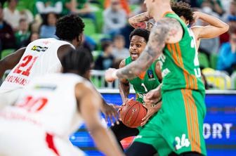 Tudi tokrat ni šlo: Cedevita Olimpija ostaja brez zmage