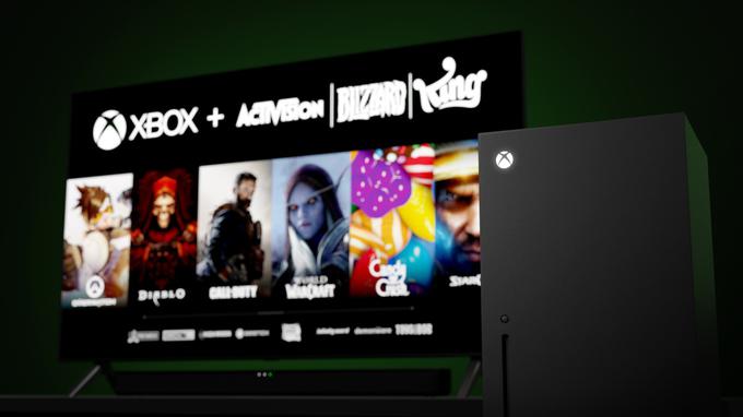 Microsoft (na fotografiji v ospredju Microsoftova igralna konzola Xbox Series X) bi si s prevzemom Activision Blizzarda zagotovil lastništvo in morda tudi ekskluzivno ponujanje nekaterih najbolj vročih serij videoiger. | Foto: Shutterstock