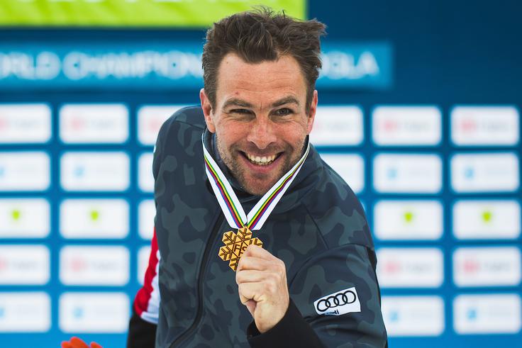 Karl je že petič zasedel svetovni prestol. | Foto: Grega Valančič/Sportida