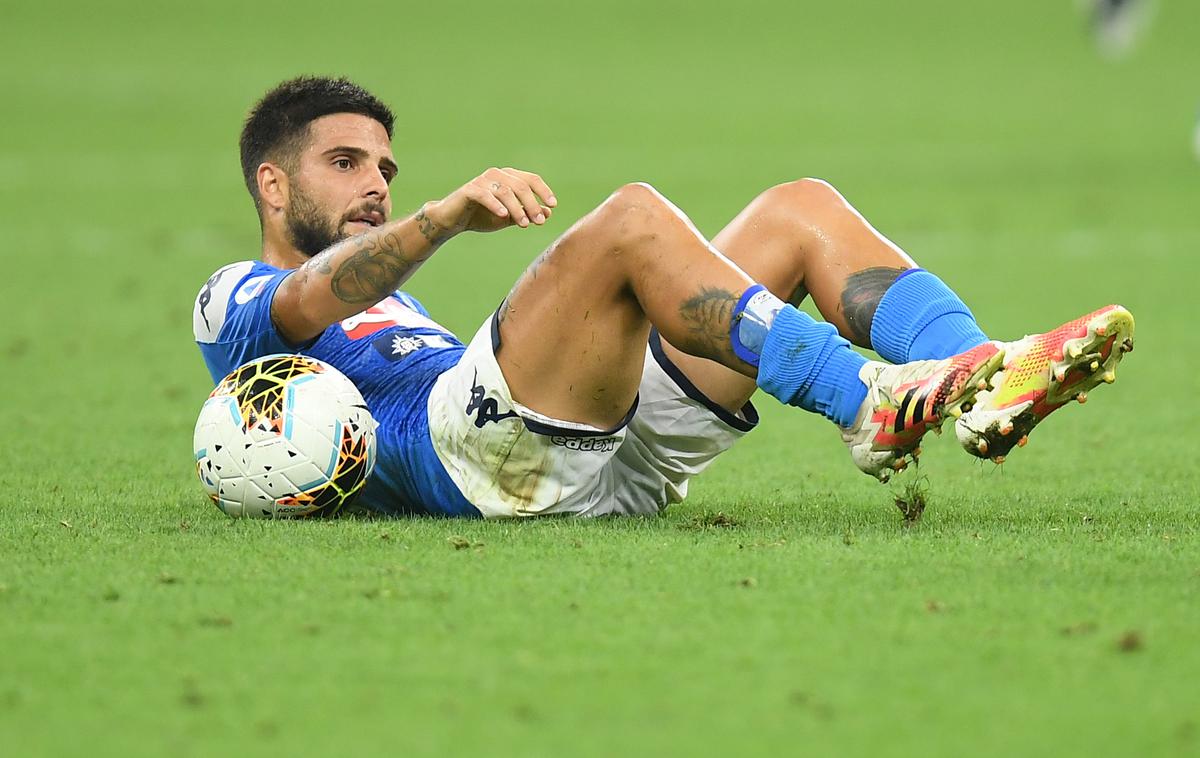 Lorenzo Insigne | Se bo moral Napoli na tekmi lige prvakov z Barcelono znajti brez Lorenza Insigneja? | Foto Reuters