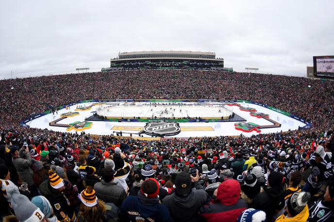 Novoletna zimska klasika NHL: Boston Bruins Chicago Blaskhawks | V prihodnji sezoni zimske klasike ne bo. | Foto Guliver/Getty Images
