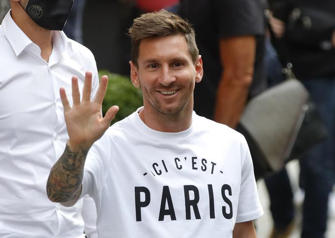Ko je leta 2021 prišel v Pariz, je navijače PSG spravil v evforijo. | Foto: Reuters